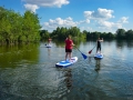 Rathaus Geisenfeld beim SUP (06/2015)