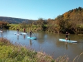 SUP-Flussfahrt auf der Altmühl (10/2017)